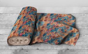 پارچه چادری رنگی